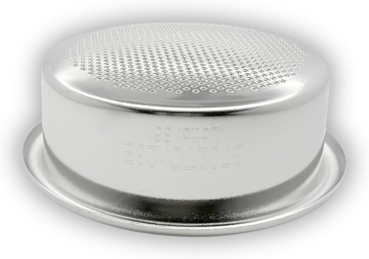 IMS Competition Convex Filter Basket B702TCH26E for bottomless 58mm portafilters with Blind Backflush Disc