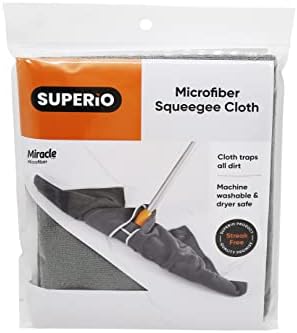 Superio Microfiber Squeegee Mopping Towel Extra Large Miracle Cloth 20 x 30 Streak Free Microfiber Floor Cloth-Rag for Cleaning House, Kitchen, Bathroom-Scratch Free