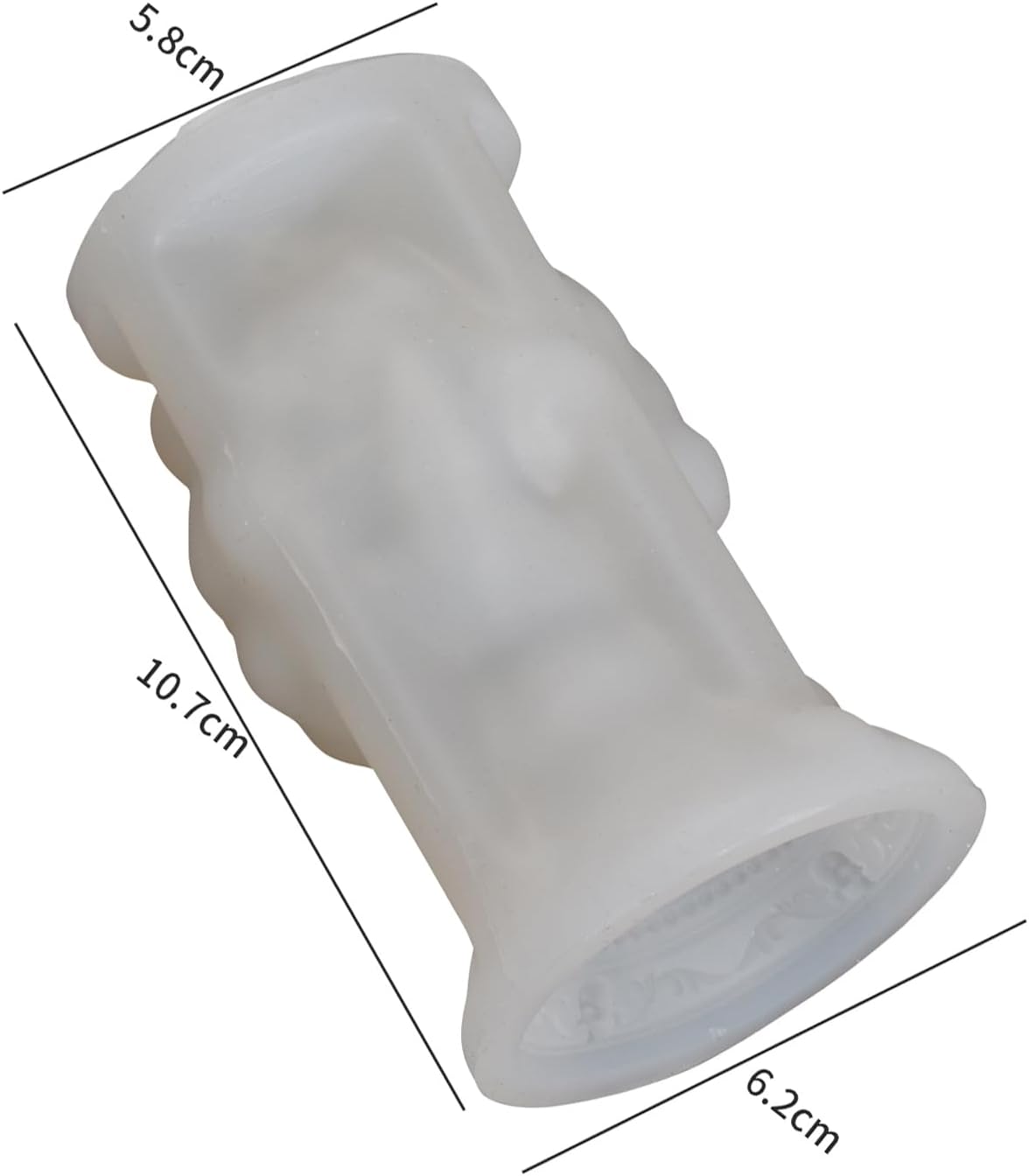 Skull Heart Candle Hand Ghost 3D Silicone Mold for Resin Candle Mold Handmade Soap Ghost Mold Candle Making Molds