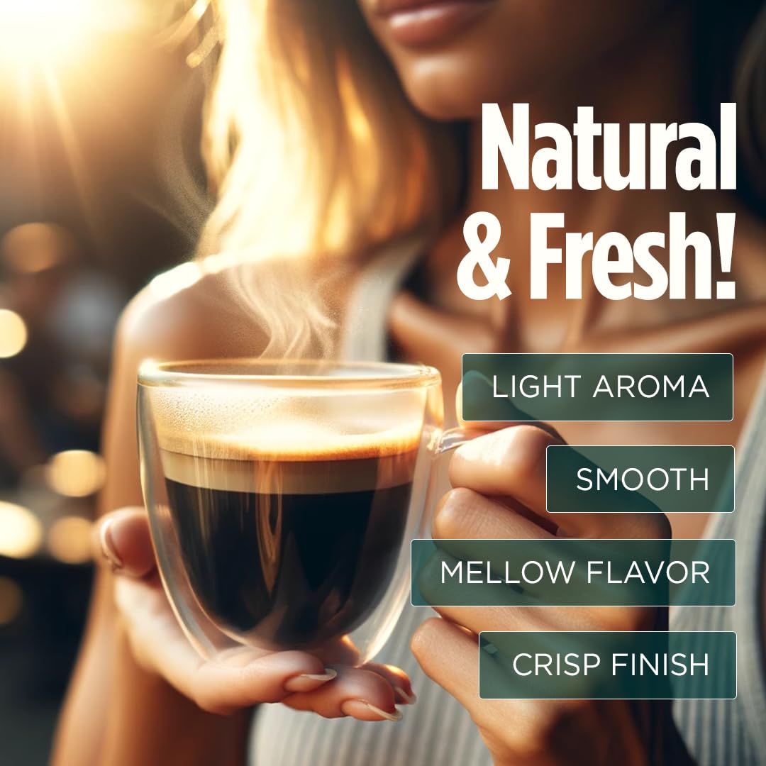 VitaCup Mineral Coffee with Trace Minerals, Hydrate, Replenish & Restore w/All Natural Sea Minerals, Electrolytes, Organic Coffee, Single Origin, Medium Dark Roast, Ground Coffee, 2 Bags 10oz Each