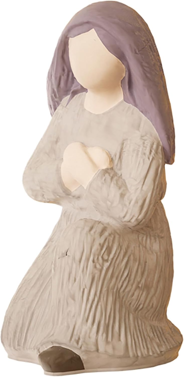 Angel Nativity Scene Molds - Jesus, Maria, Angel & Nativity Designs - Resin Casting & Silicone Molds for Candle Making & Home Decor Wave Candle Mold