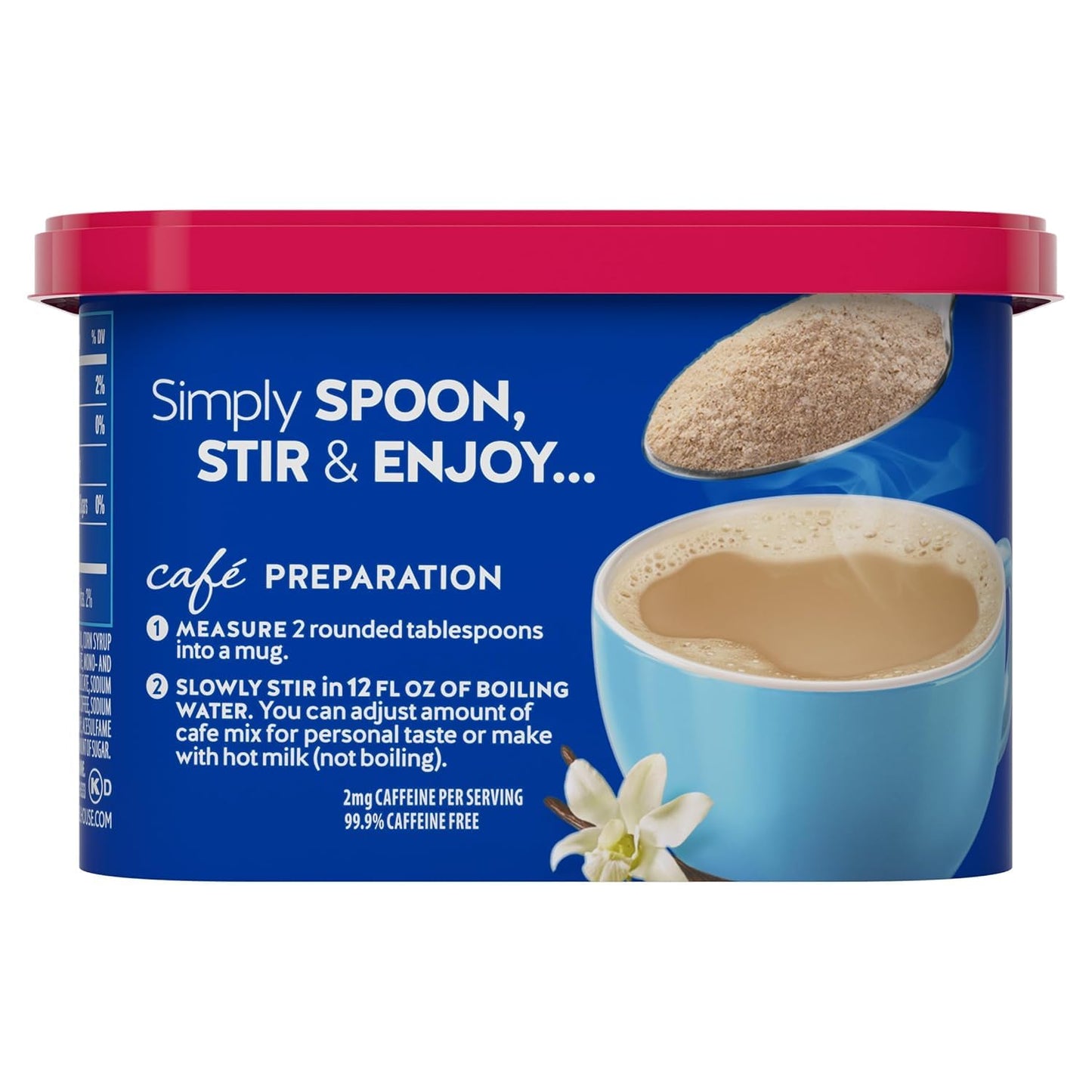 Maxwell House Sugar-Free French Vanilla and Suisse Mocha Decaf Instant Coffee Beverage Mix, 4.3 oz and 4.4 oz (Variety Pack)