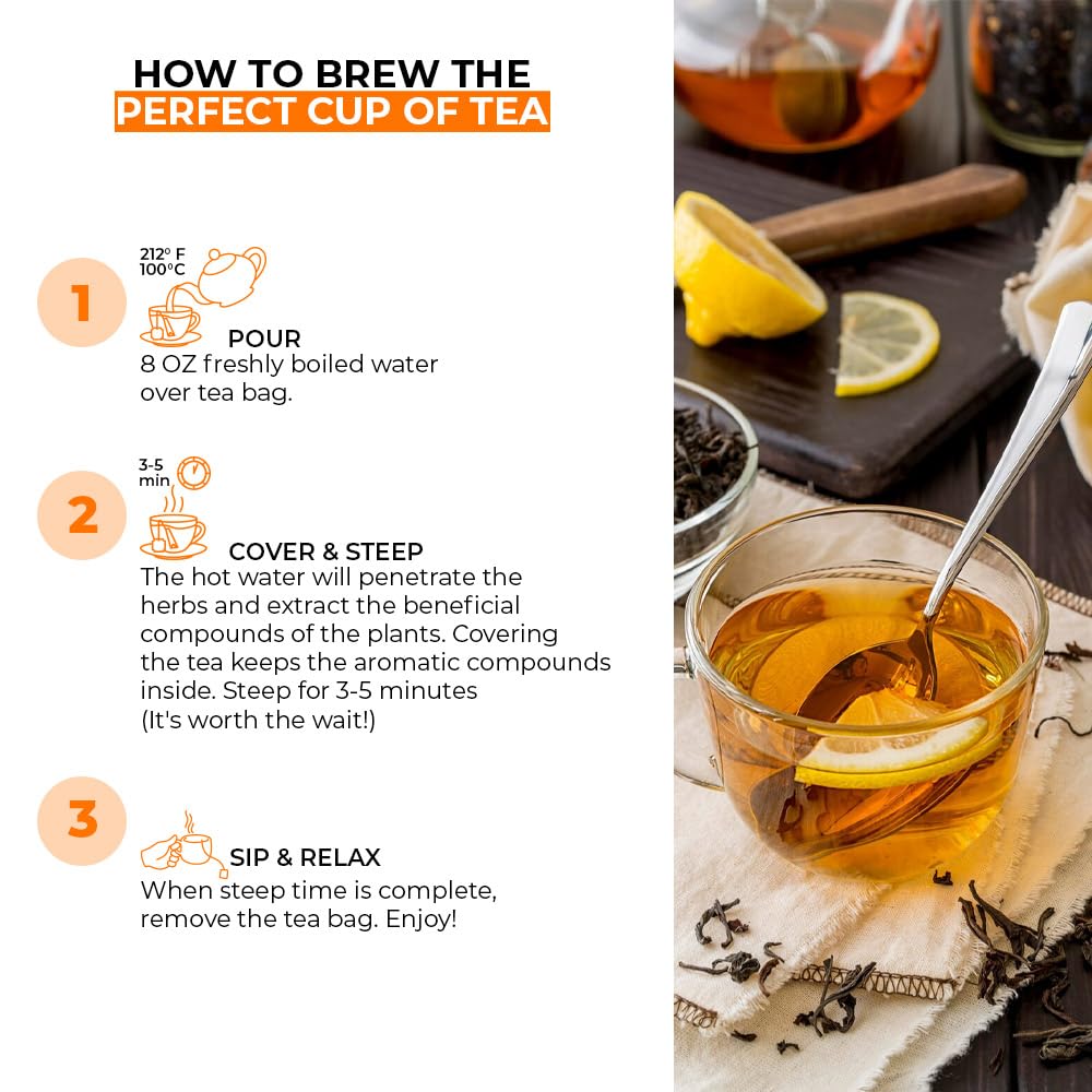 Angel Brand Moringa Tea Bags – 20 Tea Bags, Pack of 3 – Moringa Leaf Tea for and Refreshing Boost