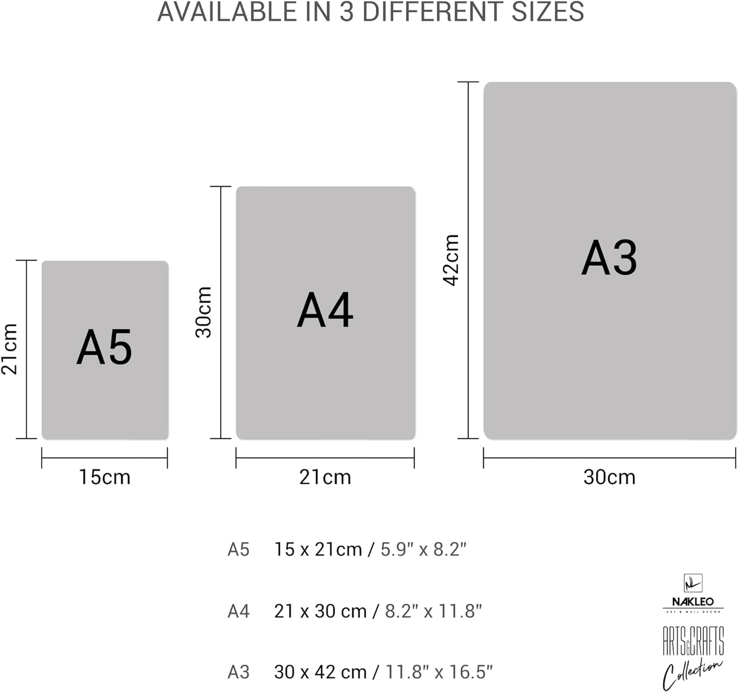 NAKLEO DIY Reusable Plastic Stencil - 15x21cm / 5.8” x 8.3” - Flowers Frame Floral - Art Craft Wall Painting Pattern Template Scrapbooking Decoupage - Fabric Furniture Wood