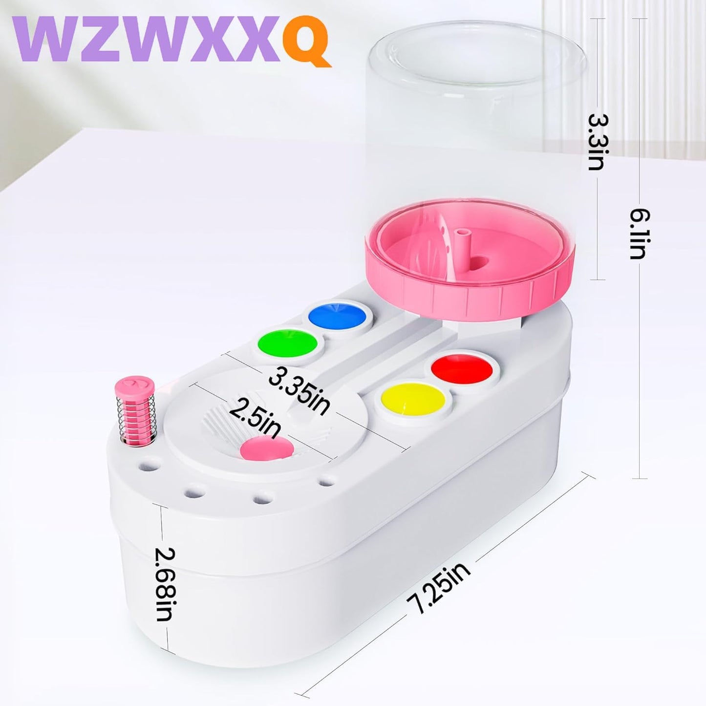 2025 Upgraded Paint Brush Cleaner Brush Rinser Water Circulation(Pre Assembled), Watercolor/Oil and Water-Based Paint Brush Cleaner Tool, Gift for Adults Artist Beginners