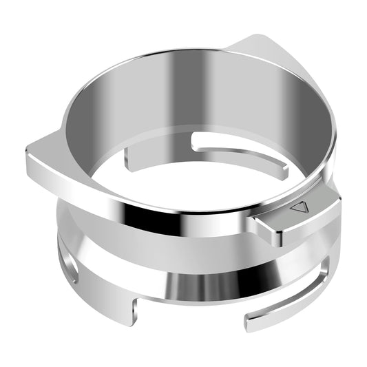 54 mm Dosing Funnel for Breville Barista Portafilters, Pletpet Stainless 54mm Dosing Funnel for Breville Espresso Grinder to Reduces The Mess