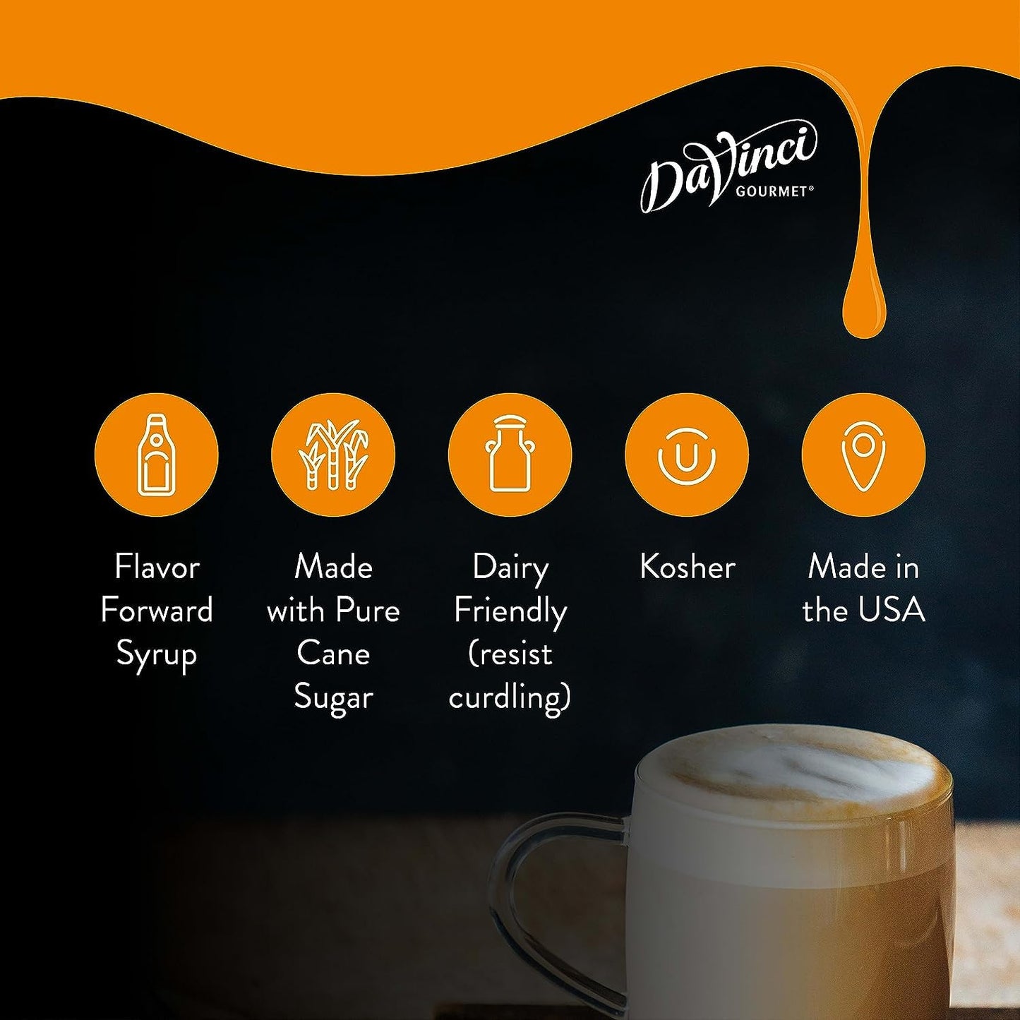 DaVinci Gourmet Classic Butterscotch Syrup, 25.4 Fluid Ounces (Pack of 1)