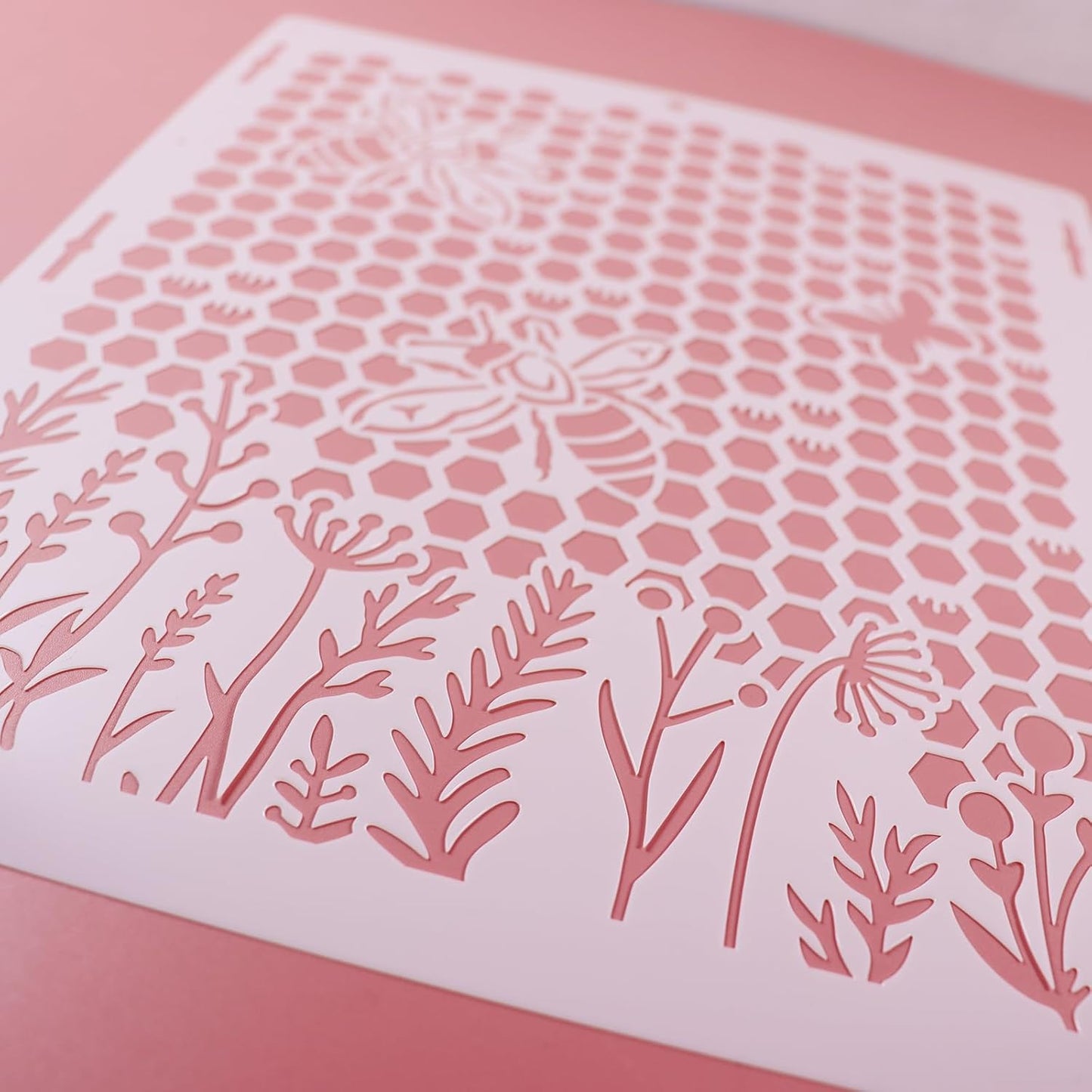 4-Pack Reusable Stencil Set for Crafting, Painting, and DIY Projects – Durable, Versatile, and Easy-to-Use Stencils for Walls, Fabric, Wood, and More