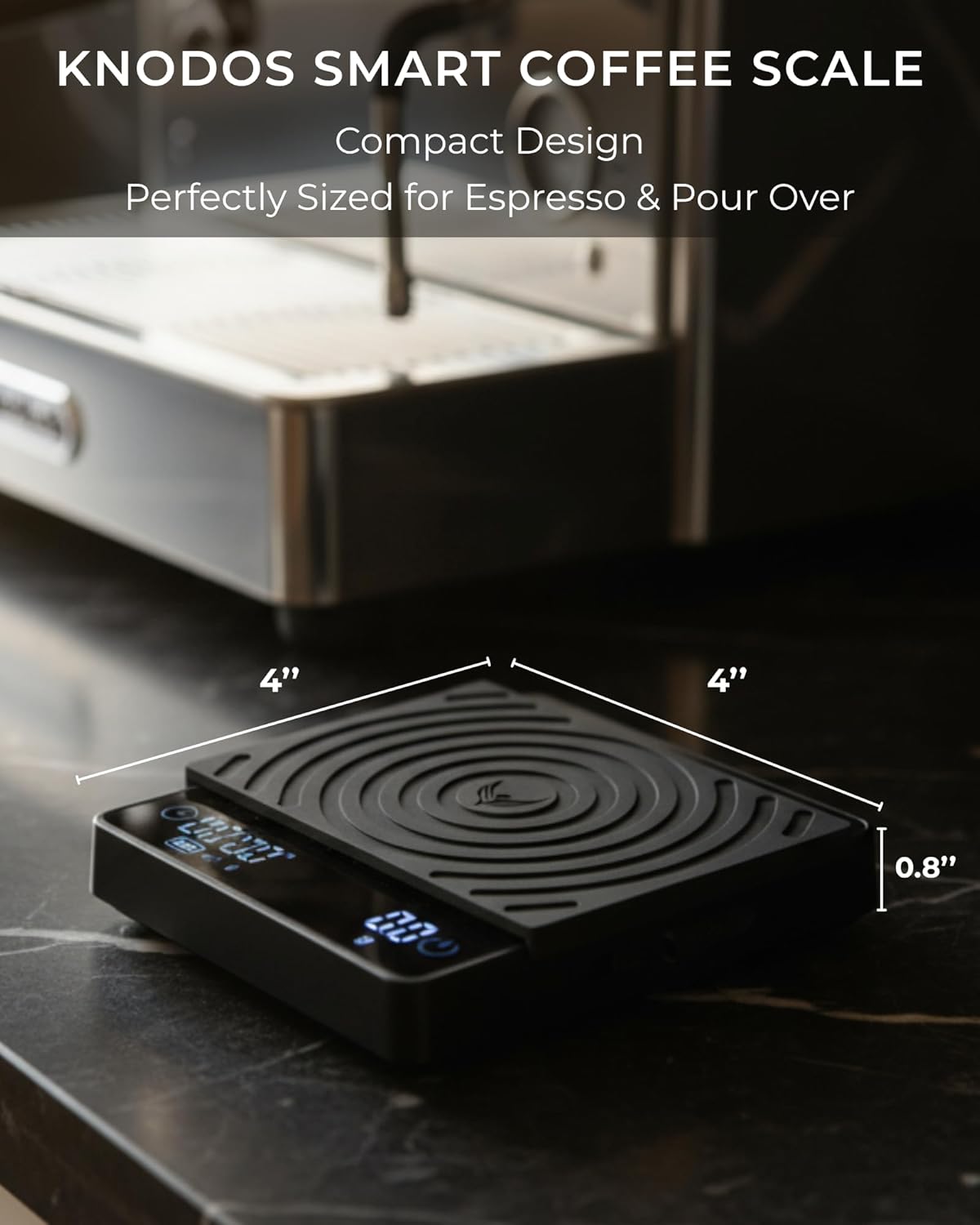 54mm Breville Espresso Machine Accessories with Knock Box Station, Tamper & Distributor, Naked Portafilter and Digital Espresso Scale