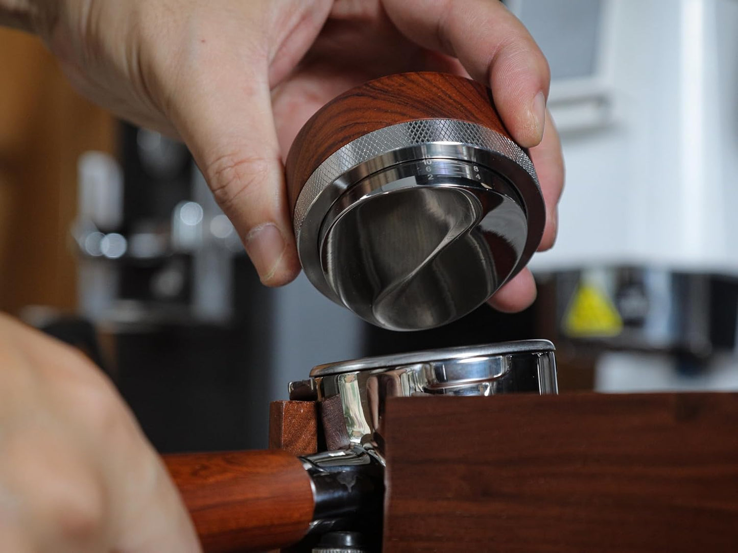 54mm Breville Espresso Accessories Kit – Calibrated Tamper, Knock Box Tamping Station, Coffee Distribution Tool, WDT Puck Prep Device & Digital Espresso Scale