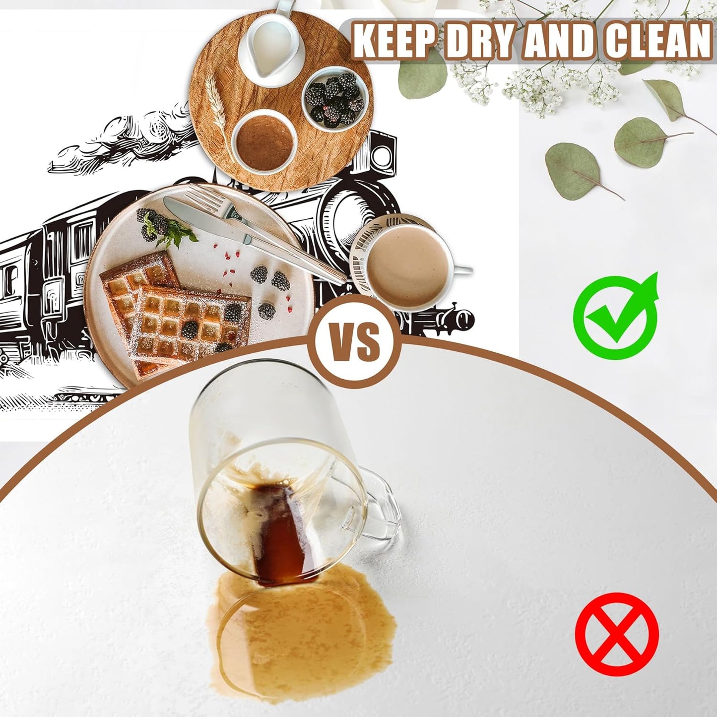 Retro Steam Train Dish Drying Mat for Kitchen Counter Bar Mat Hide Stain Absorbent Rubber Backed Coffee Mat Maker Espresso Machine Bar Accessories 15.7 x 23.6 Inch