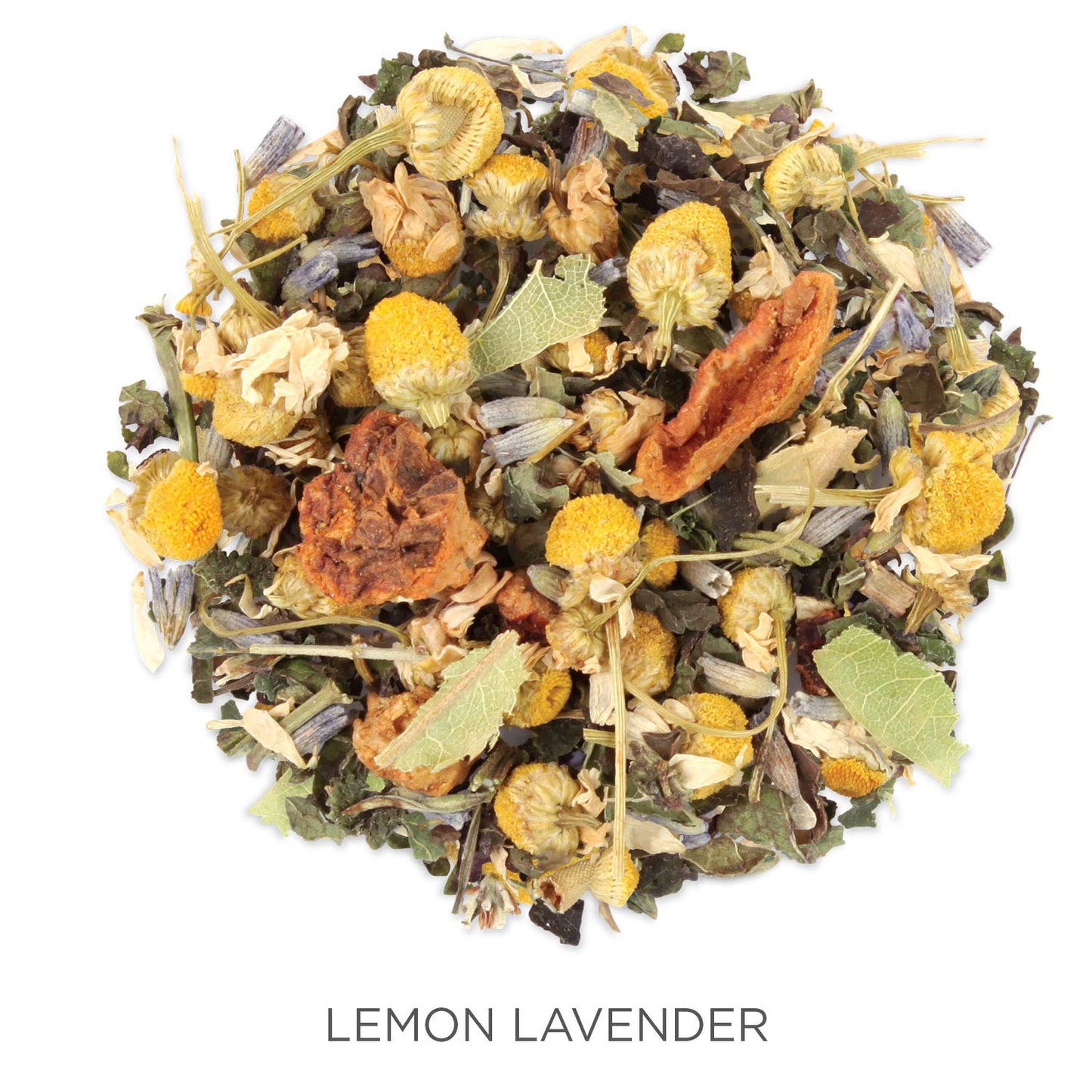Tea Forte Lemon Lavender Premium Organic Loose Leaf Caffeine-Free Herbal Tea Blend Canister, Makes 35-50 Cups