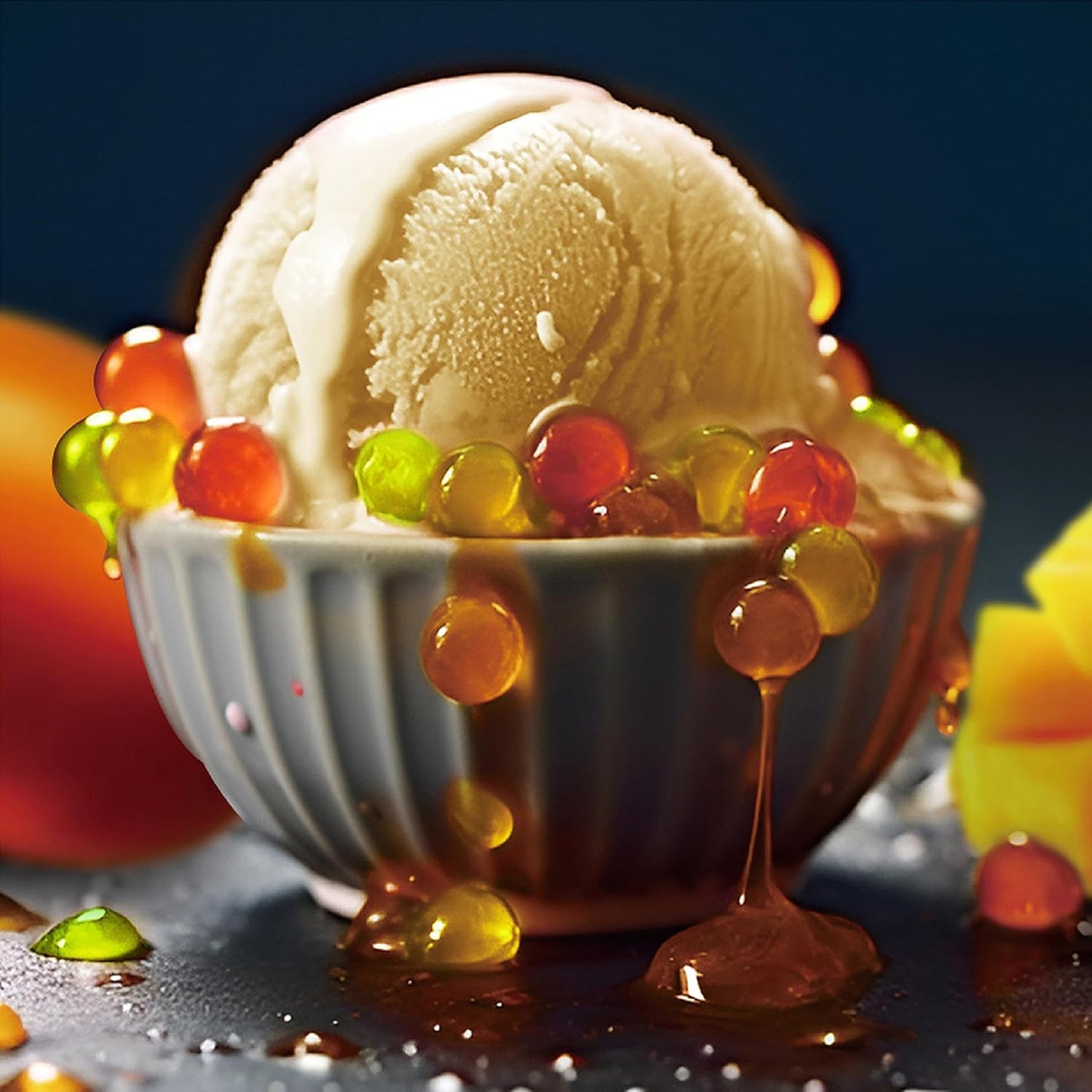 J WAY LOCAL FLAVOR BOBA Authentic Instant Tapioca Boba Pearls Bulk, 60 Servings for Milk Tea,Smoothies and Desserts,Fruity Flavor (Ready in Just 20 Seconds,No Preservatives,Gluten Free)