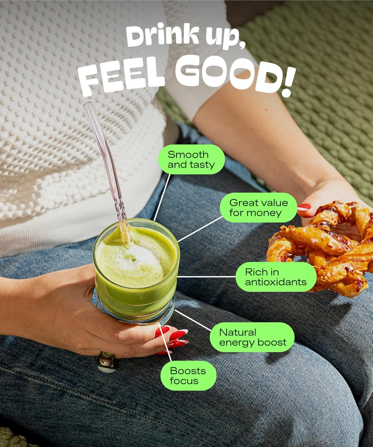 MATCHA DNA Certified Organic Matcha Green Tea Powder (160 oz BAG)