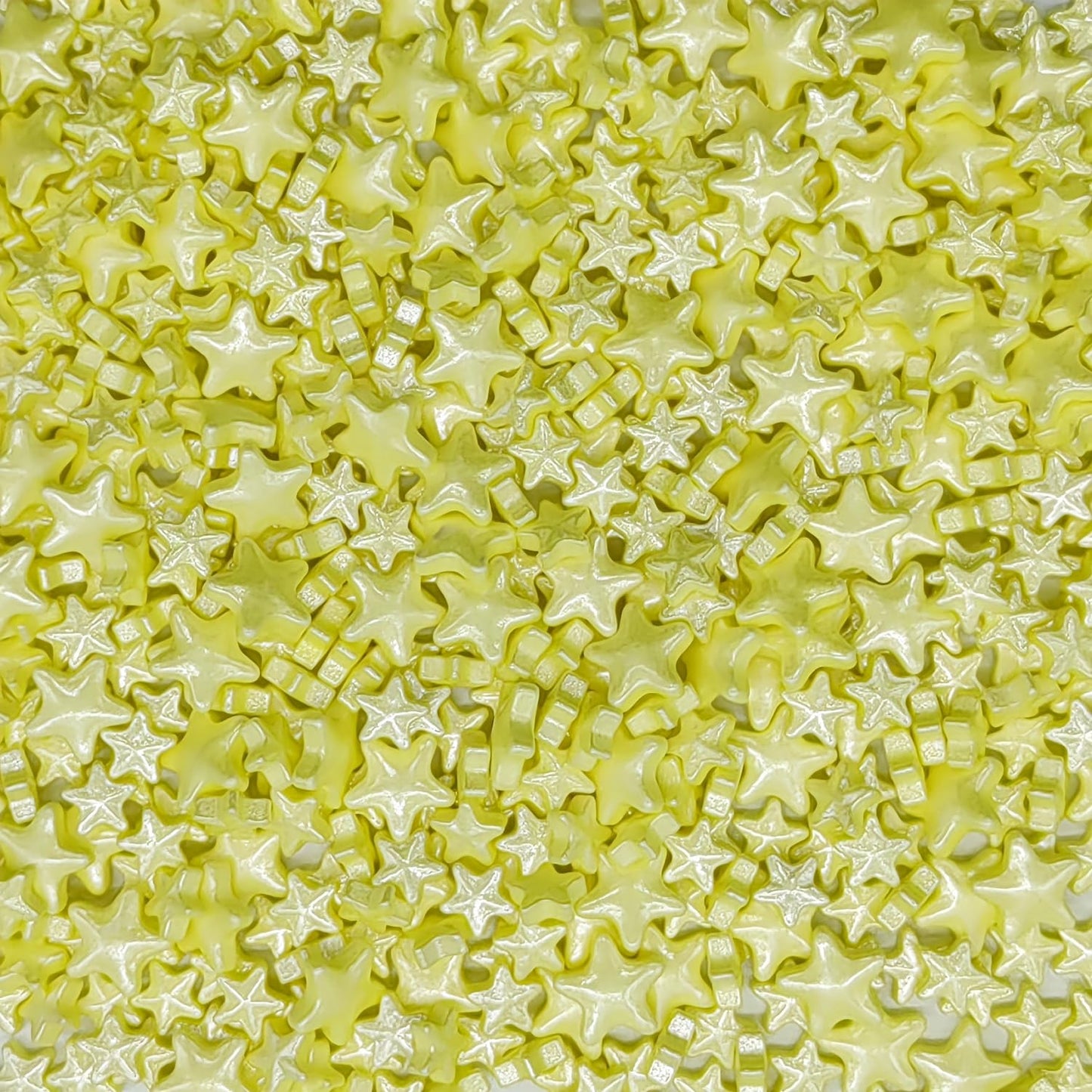 Mixed Size Yellow Stars Sprinkles Edible Stars Cake Decorating Stars Cake Decorations Cupcake Toppers Cookie Decorating Perfect for Cakes,Cupcakes,Desserts Toppings 3OZ