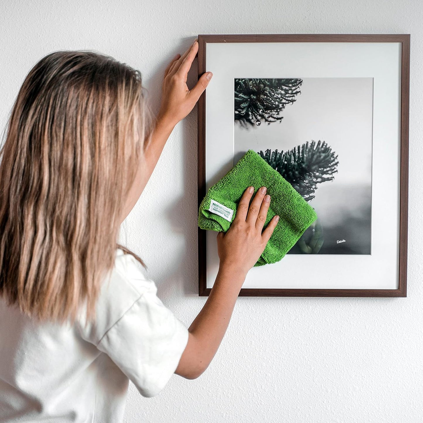 The Amazing Eco Cloth That Cleans Virtually Any Surface with Only Water. No More Paper Towels Or Toxic Chemicals. 4-Pack (14x14, Seashore Teal)